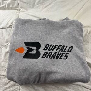 Buffalo Braves Gray Sweatshirt men’s XL